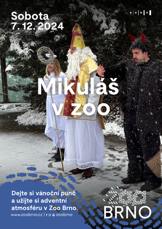 Mikuláš v Zoo Brno